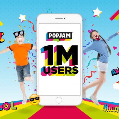 Kid-safe social content platform PopJam announces over 1 million users and 230 million engagements